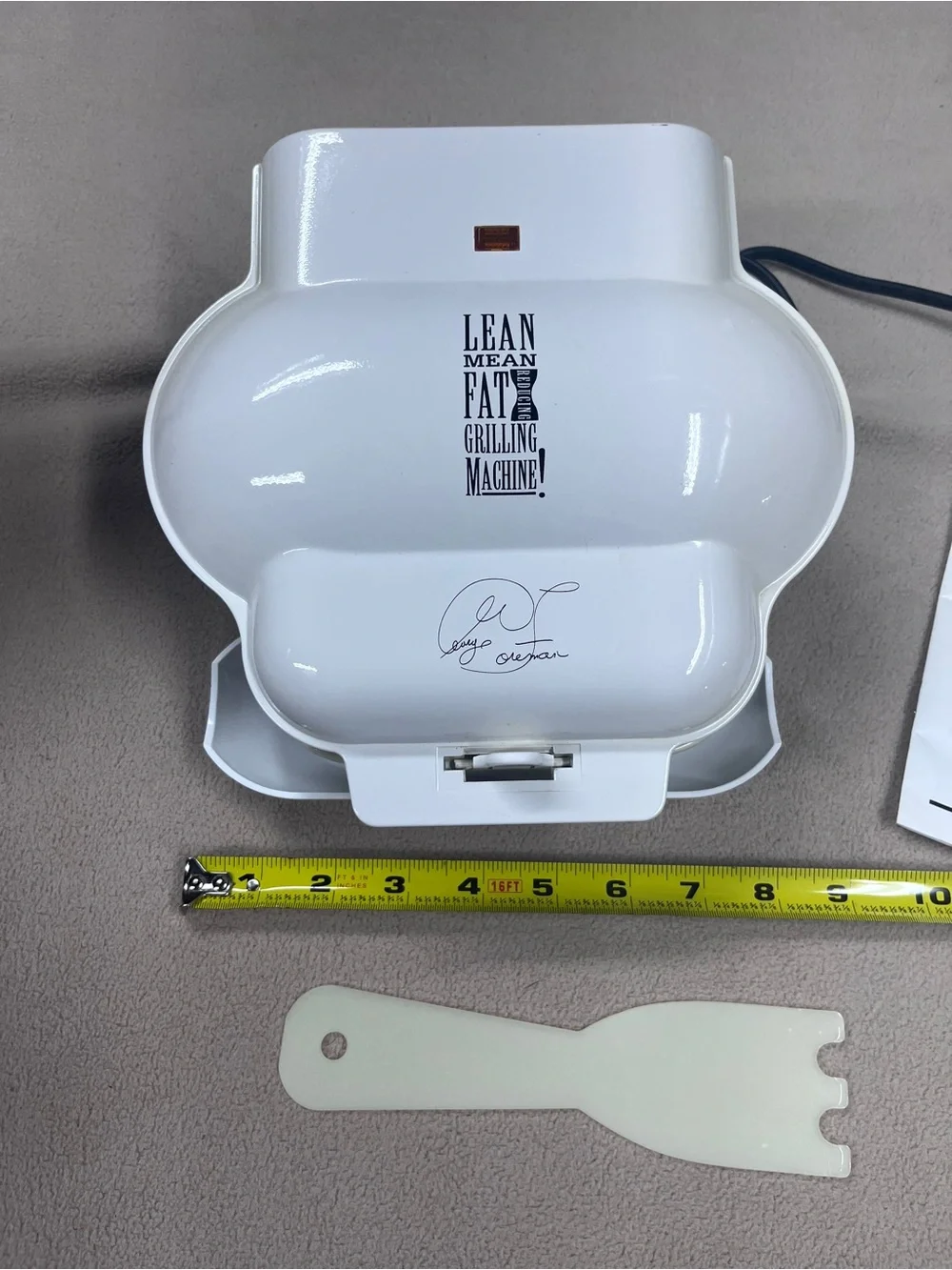 George Foreman's Lean Mean Fat Reducing Grilling Machine